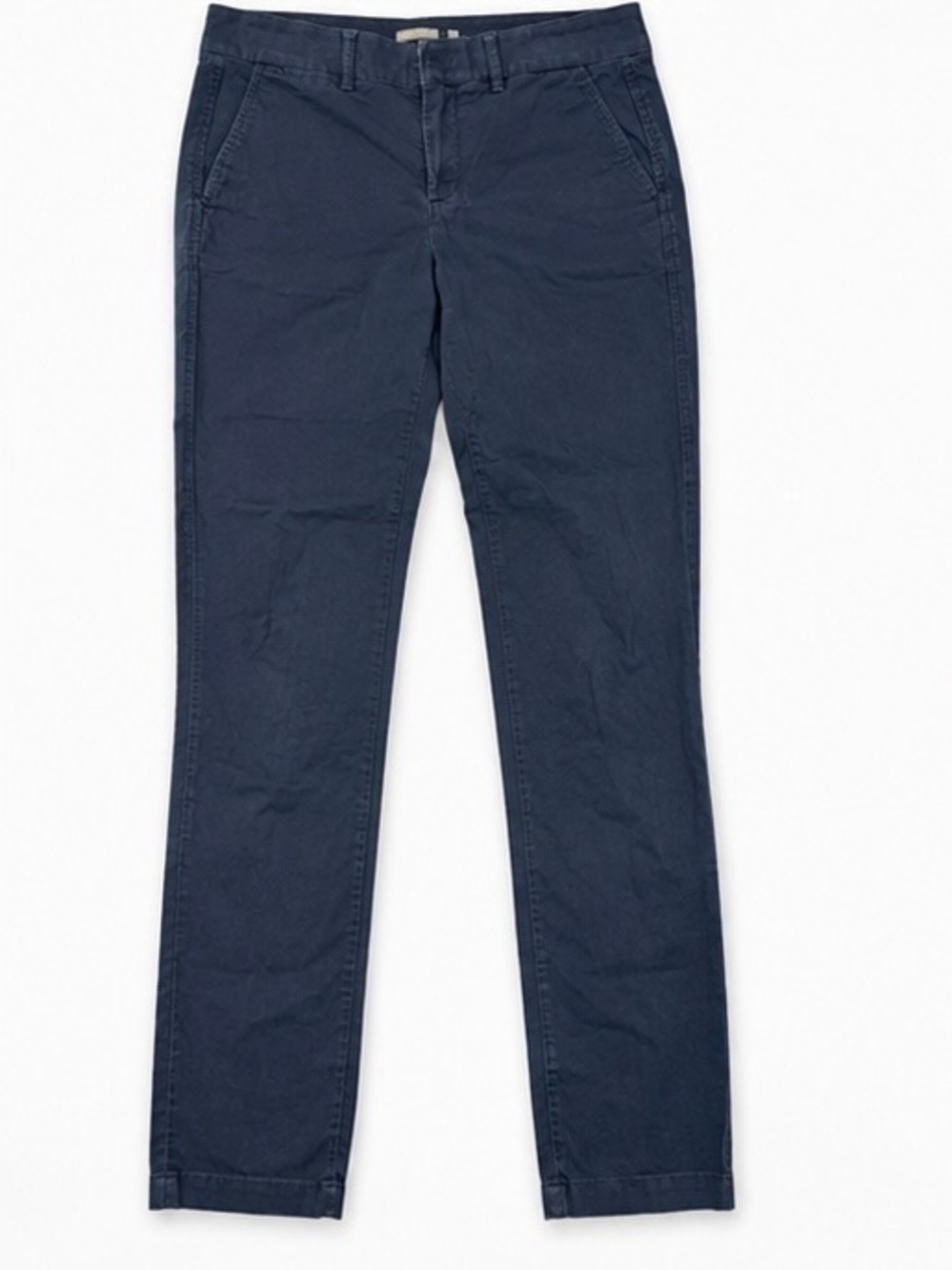 Vince Navy Blue Stretch Cotton Slim Ankle Pants Size 6